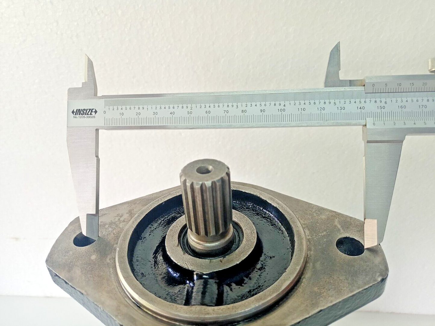 Parker Double Hydraulic gear pump Spline shaft