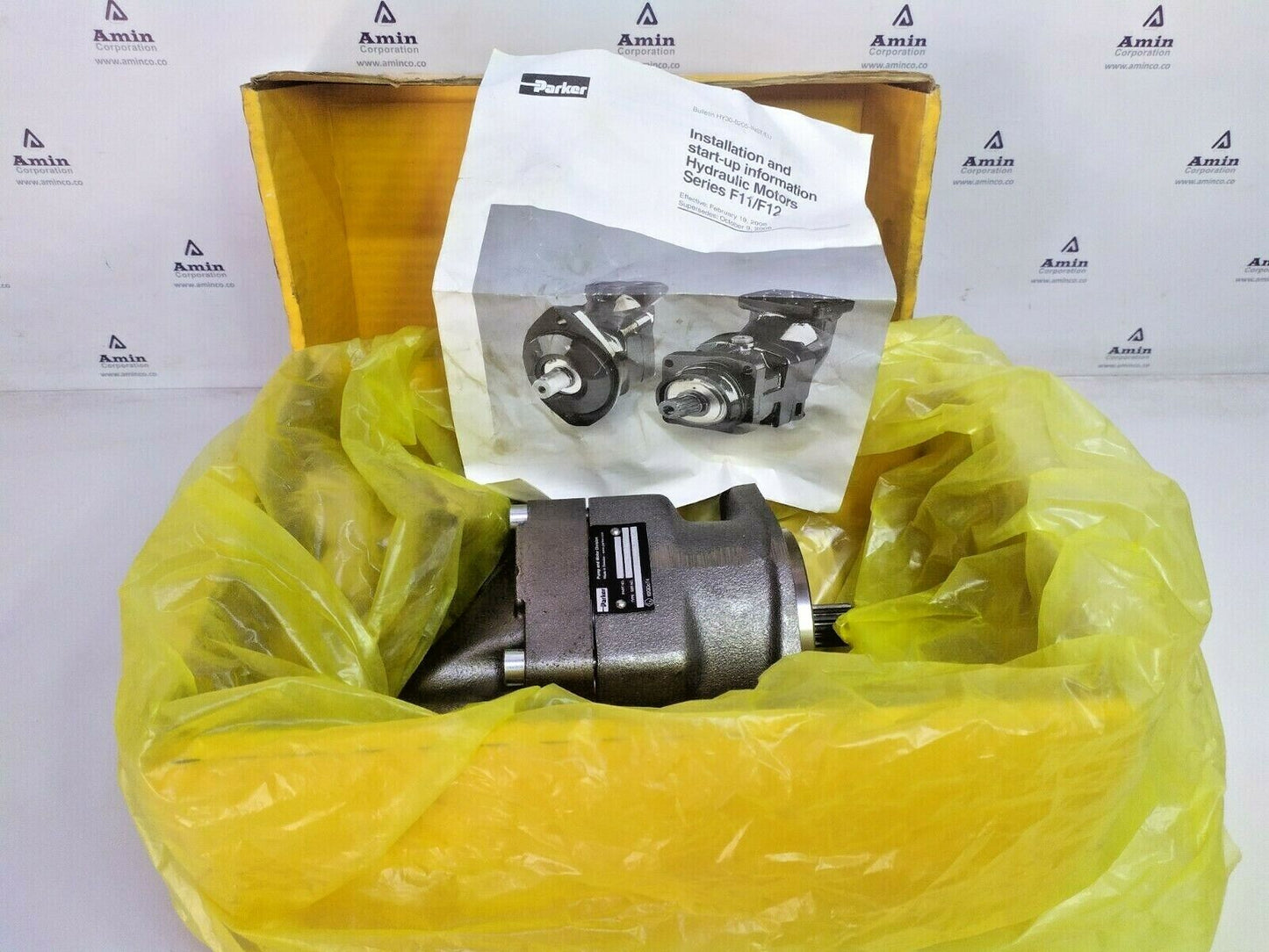 NEW Parker F11-019-MB-SV-S-000-000-0 Hydraulic Motor Part No.: 3708466