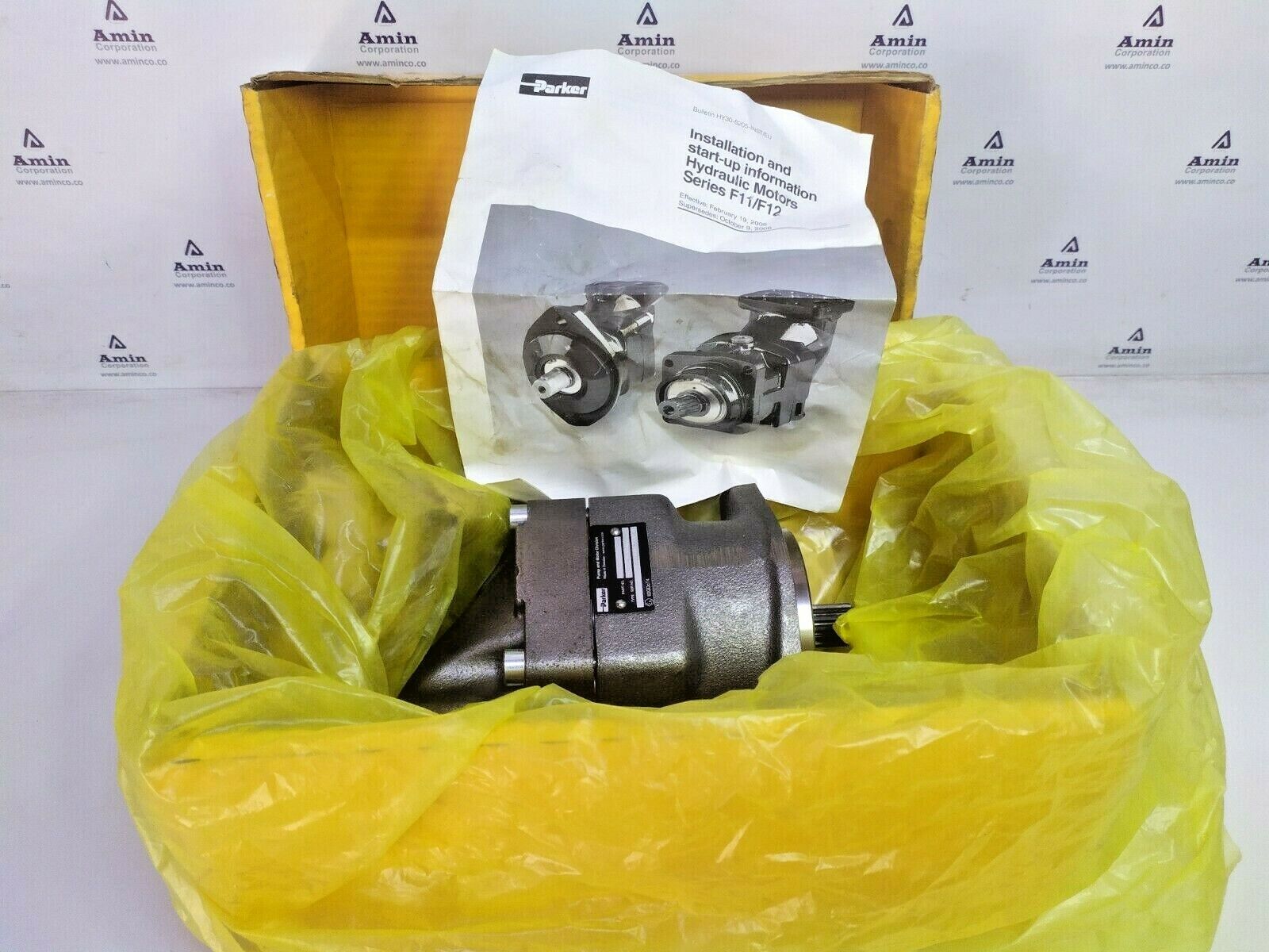 NEW Parker F11-019-MB-SV-S-000-000-0 Hydraulic Motor Part No.: 3708466