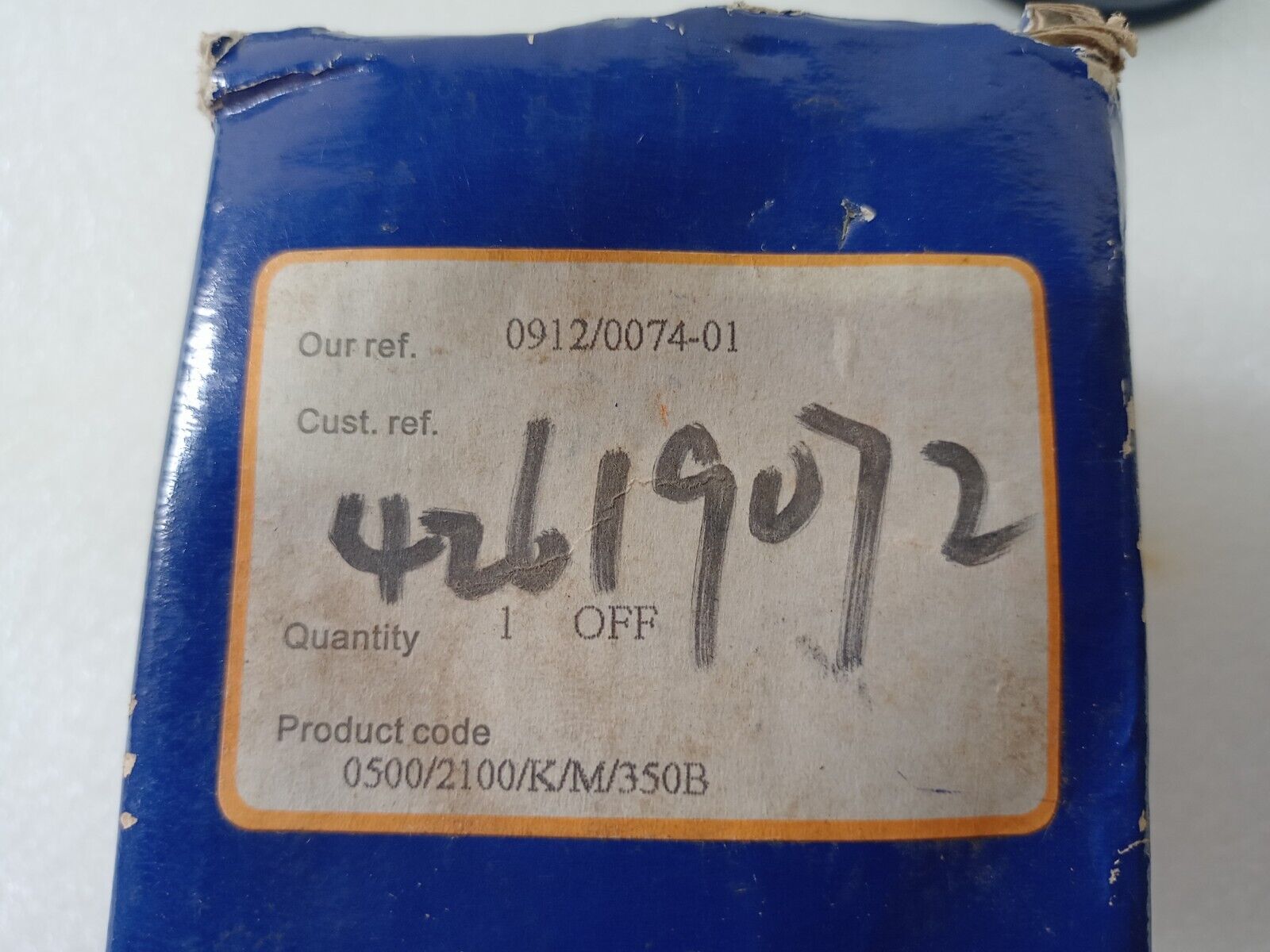 John Crane int. Type 2100 Heavy duty Elastomer bellow Mechanical seal 50 mm