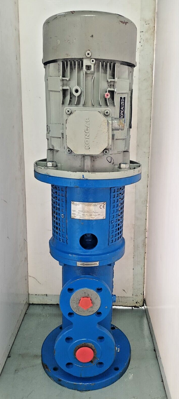 mpd Tvornica PASVK-32-4NM/100L-2 Screw pump with 3/3.4kw 50/60hz motor complete