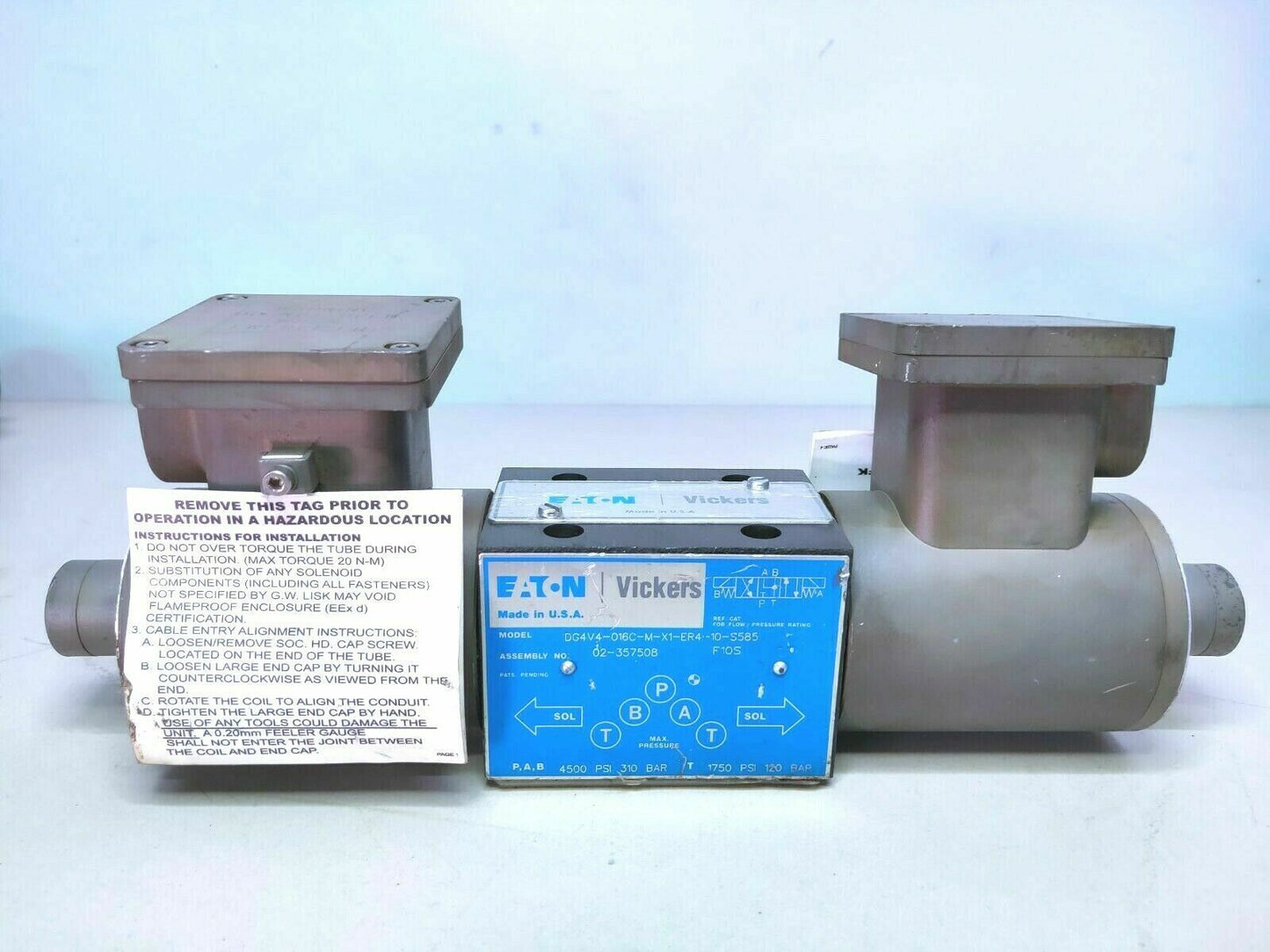 Eaton-Vickers DG4V4-016C-M-X1-ER4-10-S585 Directional control valve - NEW