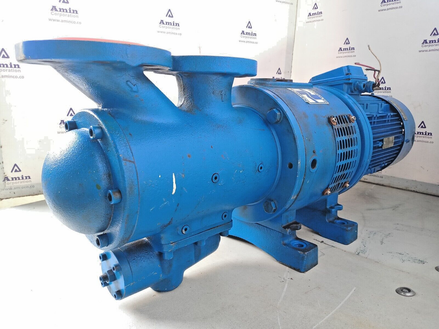 Allweiler SNGF210ER46E8.9-W61 Triple screw pump with 8.7 kw 1680rpm motor - NEW
