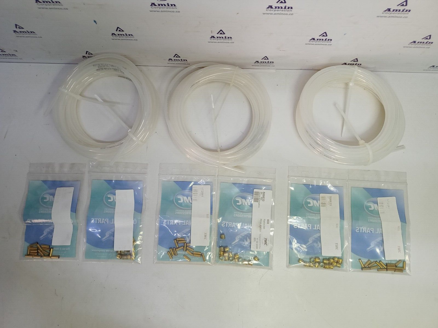 Tamrotor Marine compressor NT1293 Control air hose kit ( Set of 3pcs) - NEW