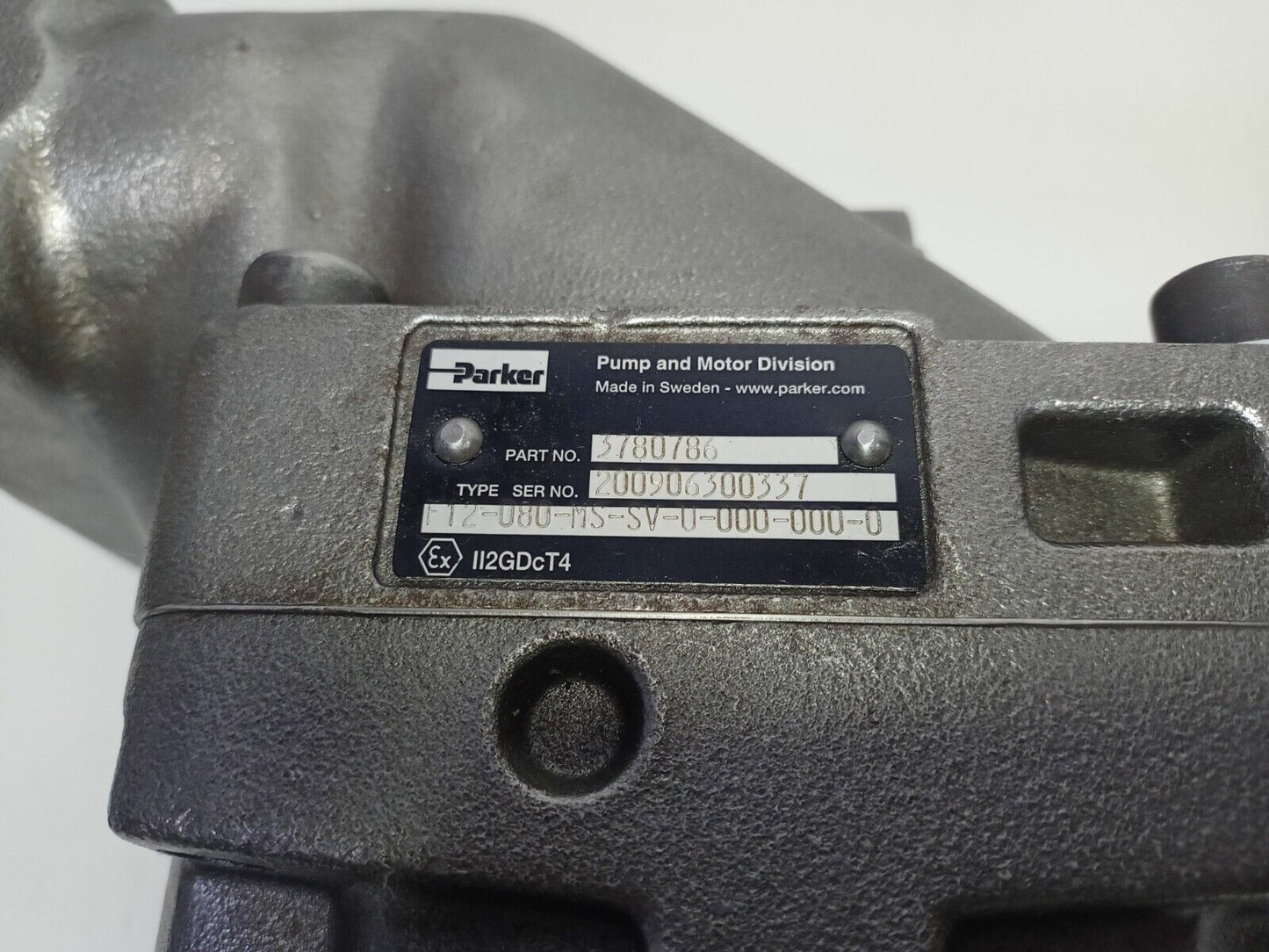 Parker F12-080-MS-SV-U-000-000-0 Hydraulic Motor Part No.: 3780786 - NEW #2