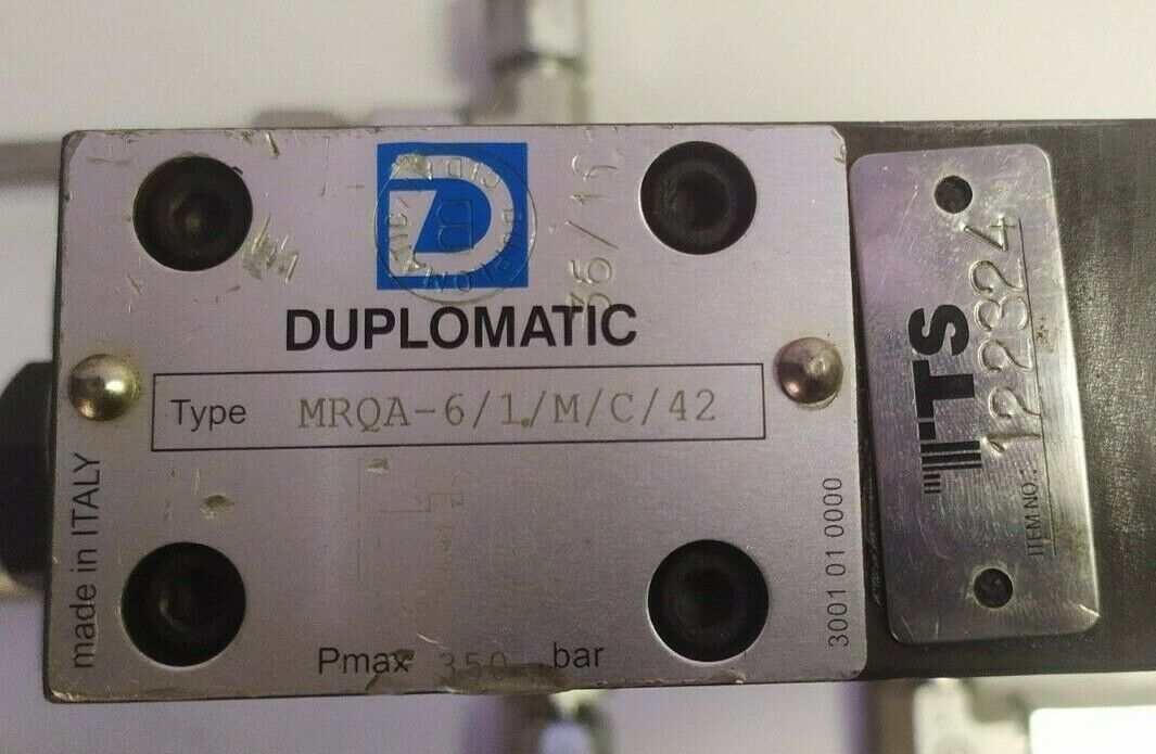 Duplomatic MRQA-6/1/M/C/42 w/ PIASTRA MRQA/C w/ MCD5-DT/51N