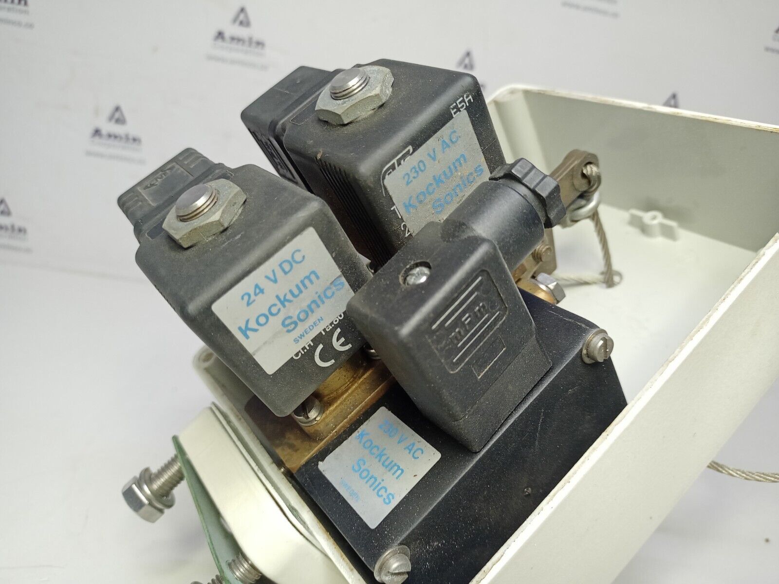 Kockum Sonics Air Horn valve TV 784-2LH 220 VAC/24DC, Pressure:0.6-0.9 Mpa