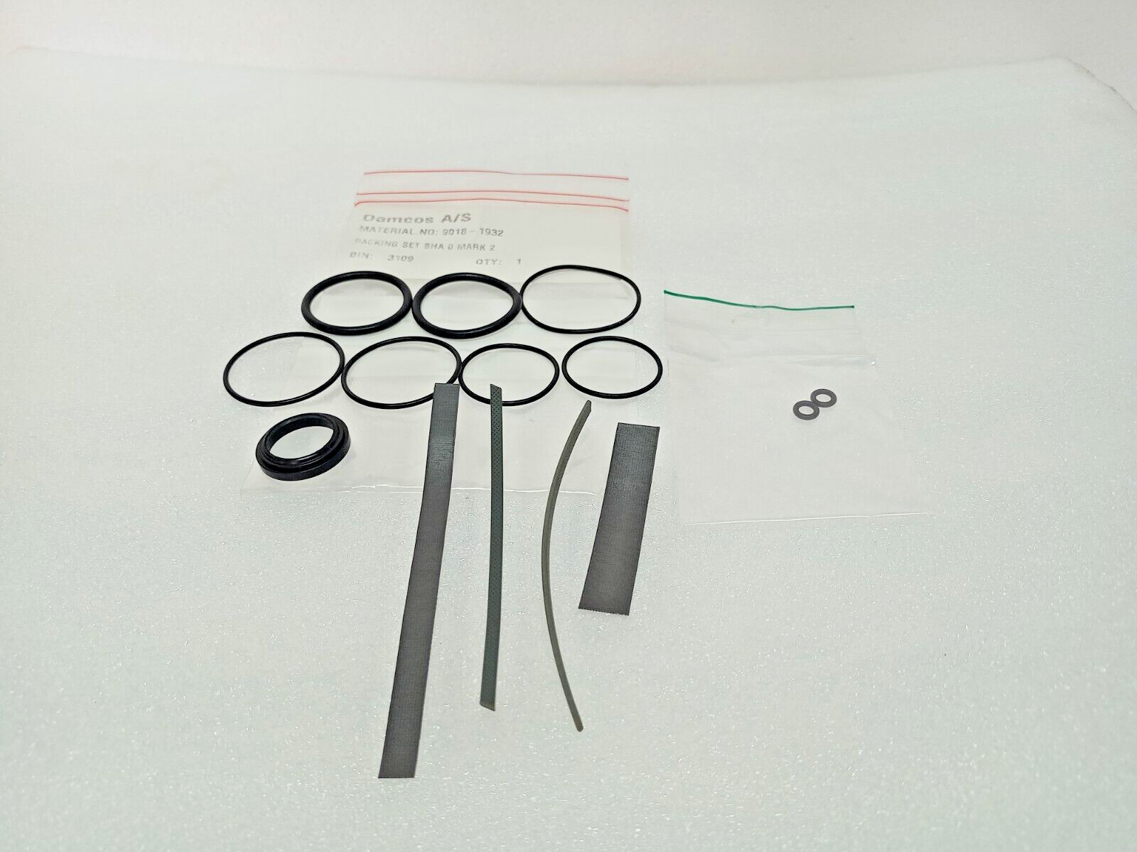 Damcos BHA0-MARK2 Actuator Packing set/Seal kit P/N: 9018-1932