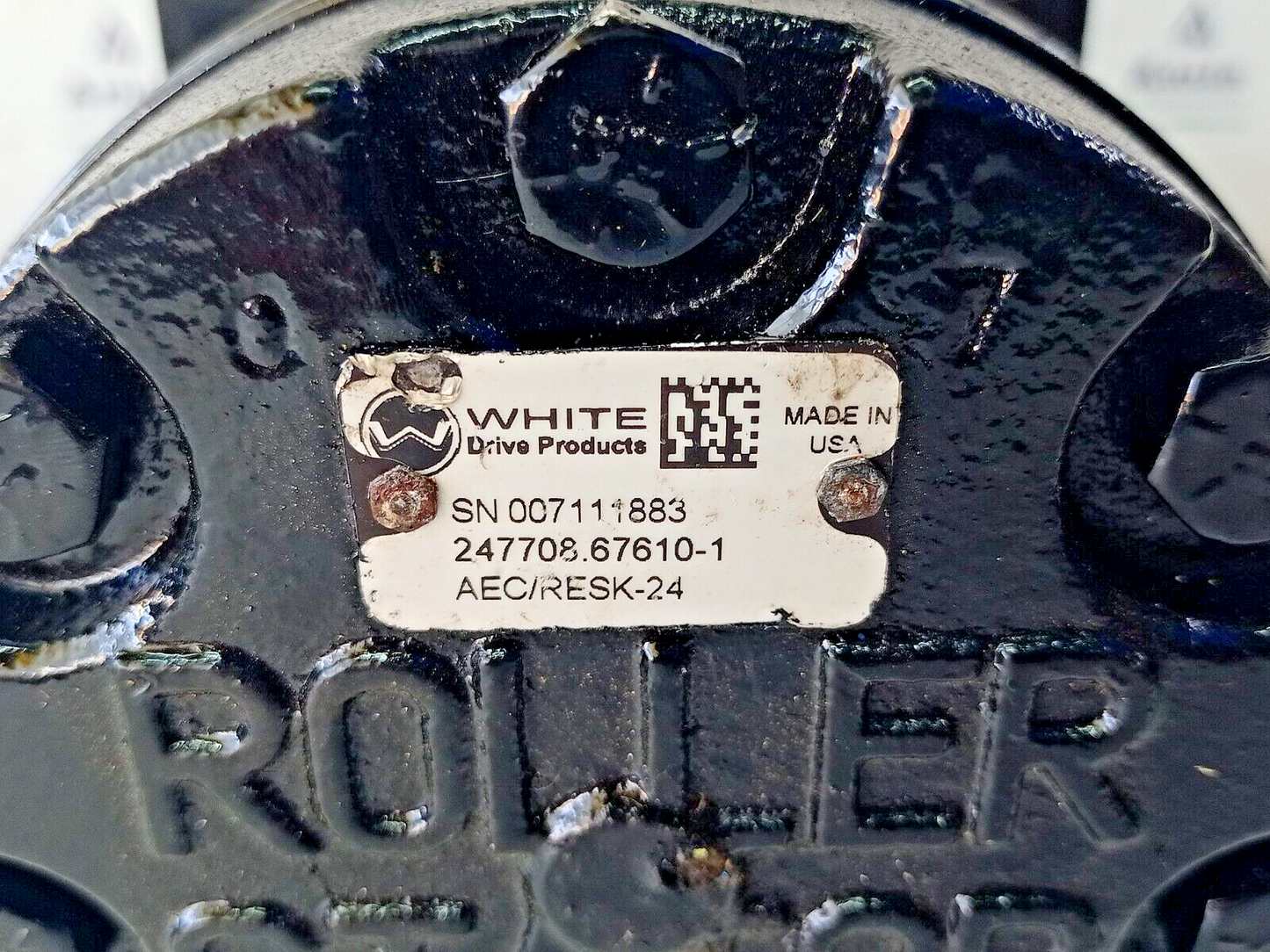 White drive 247708.67610-1 AEC/RESK-24 Roller Stator Hydraulic motor