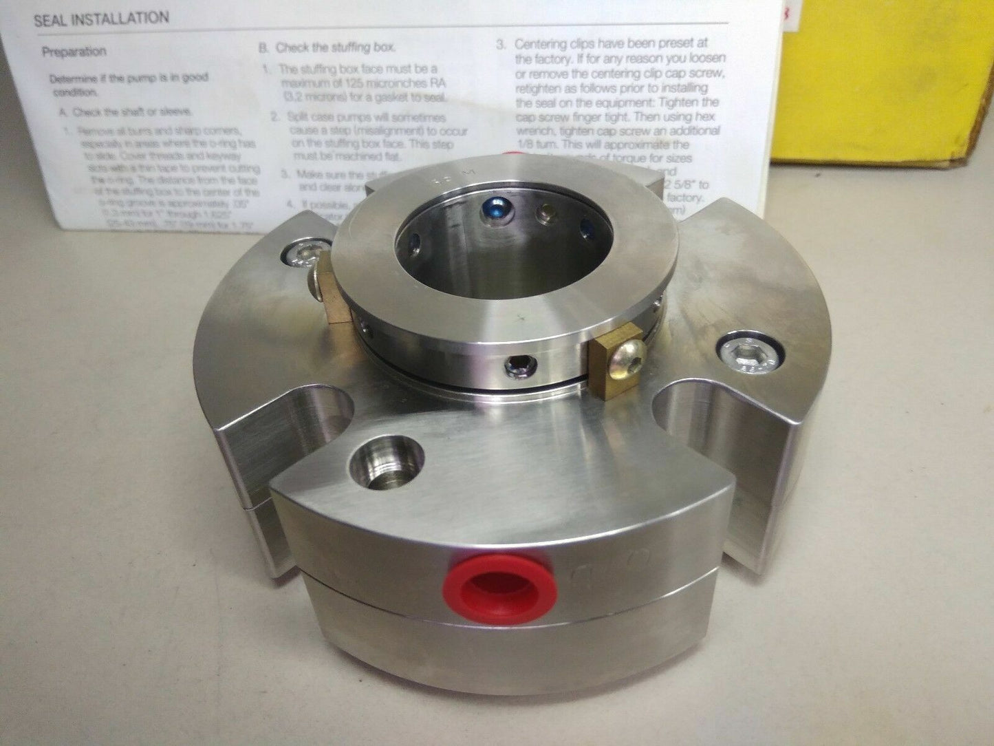CHESTERTON 180WB HIGH RELIABILITY CARTRIDGE SINGLE SEAL SIZE-38 - NEW