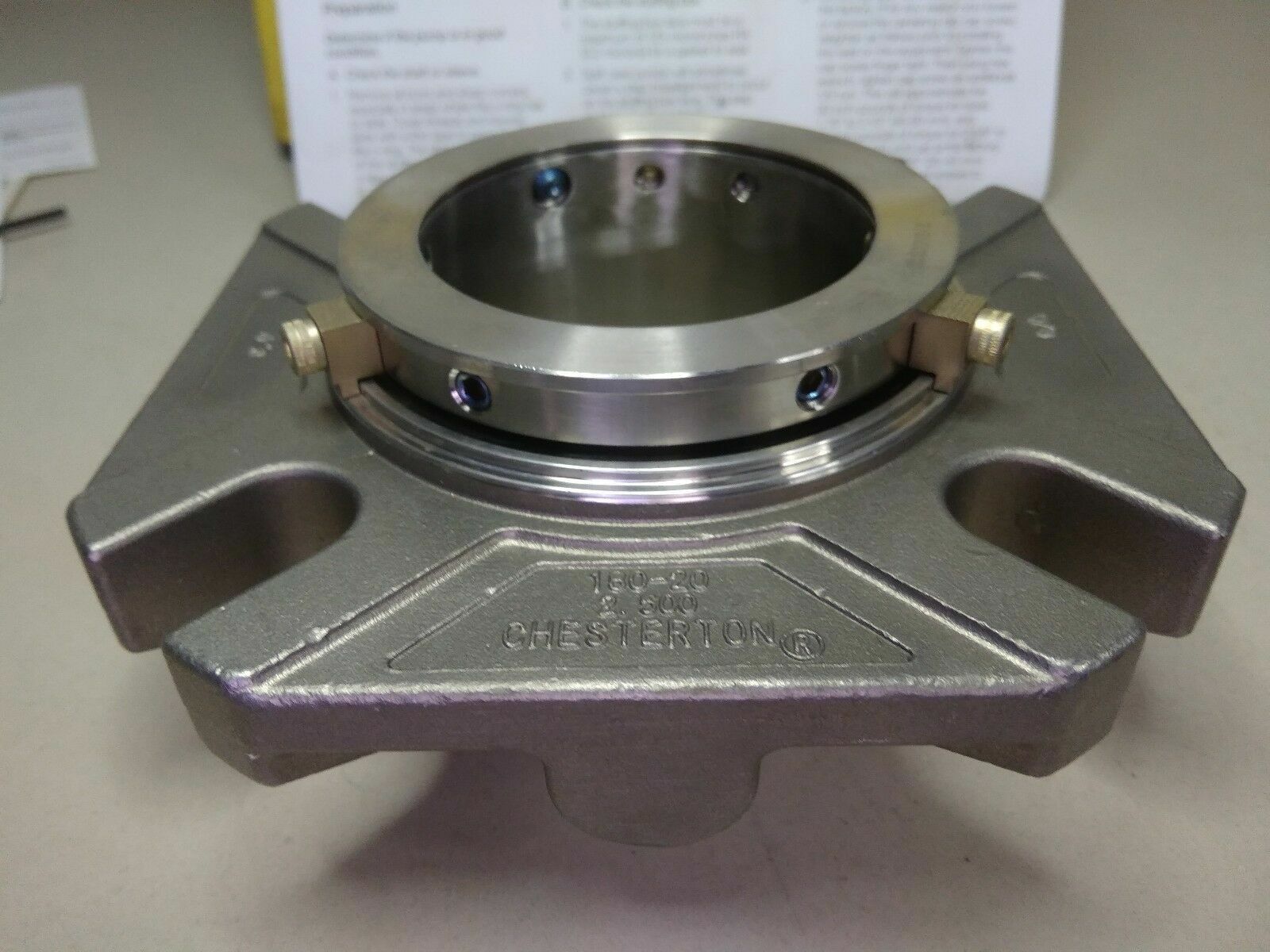 CHESTERTON 180WB HIGH RELIABILITY CARTRIDGE SINGLE SEAL SIZE-20 - NEW