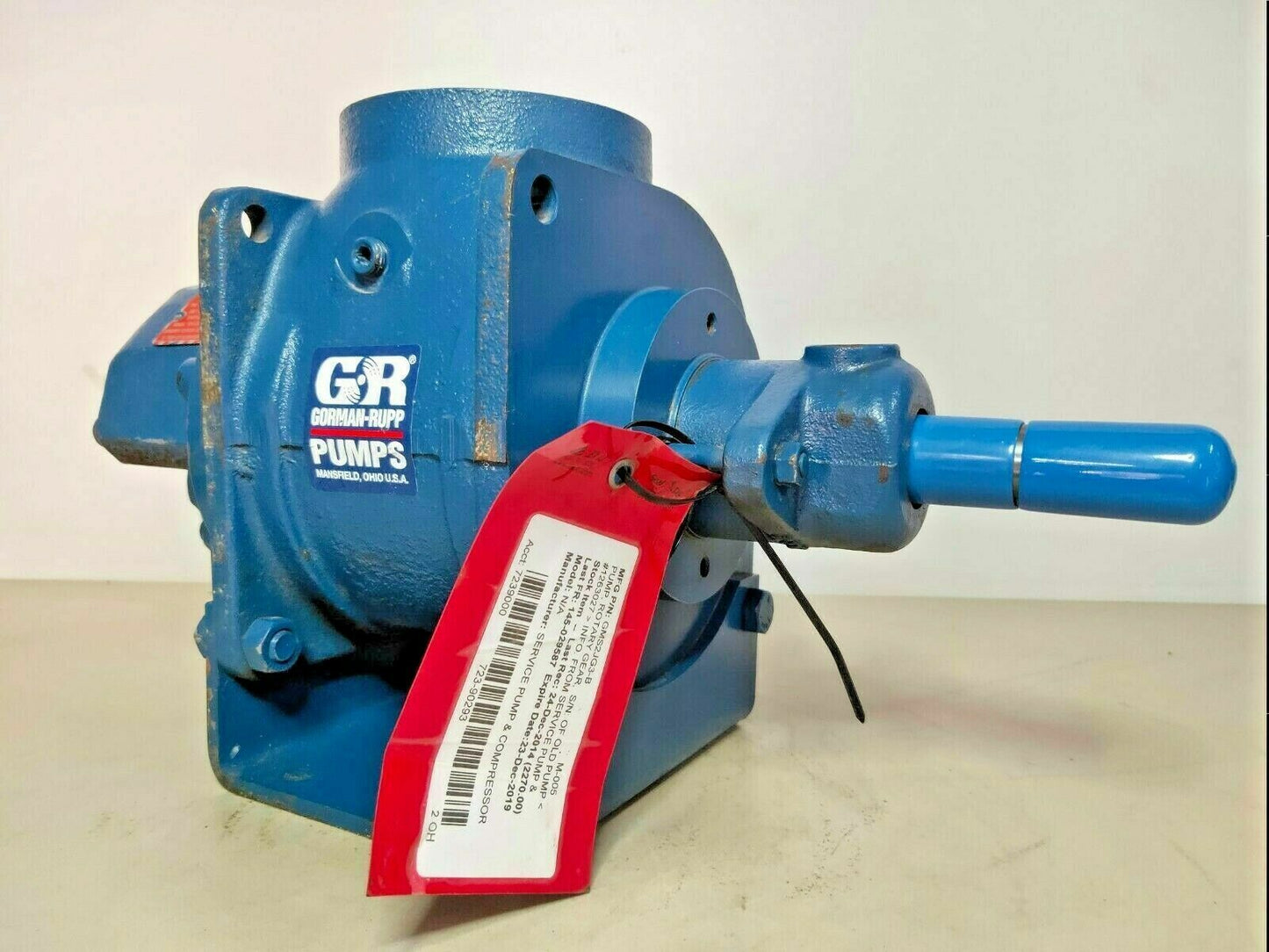 GORMAN-RUPP Pump GMS2JG3-B - NEW