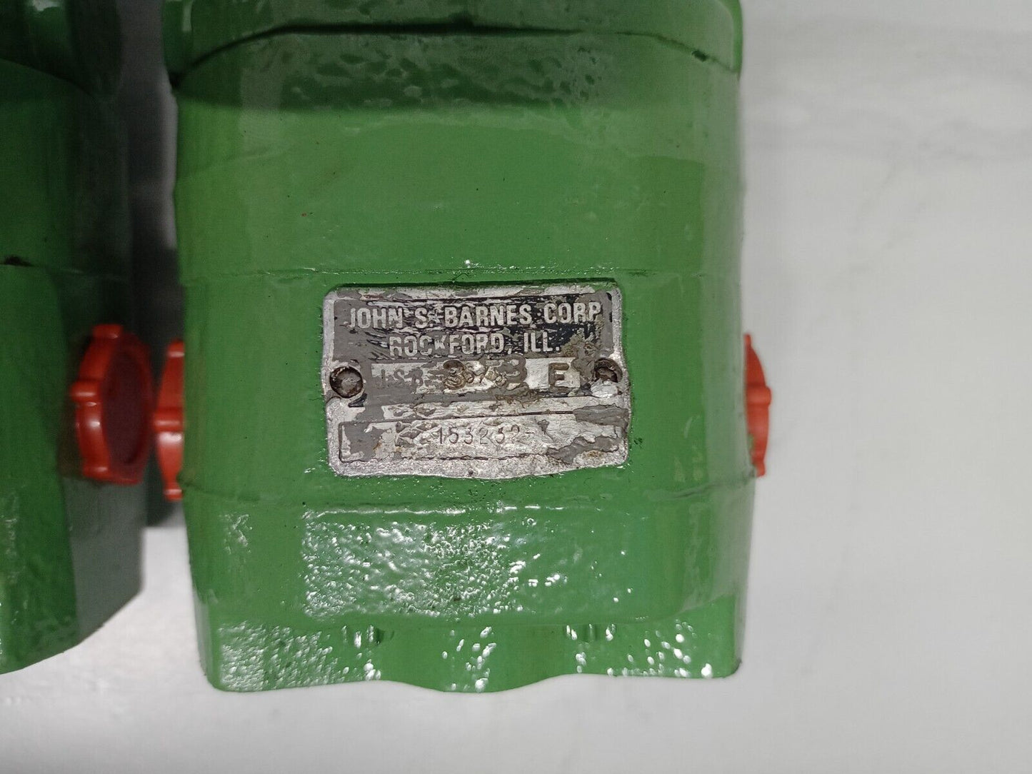 John S. Barnes Corp. Part No. 153232-P Hydraulic pump/Motor