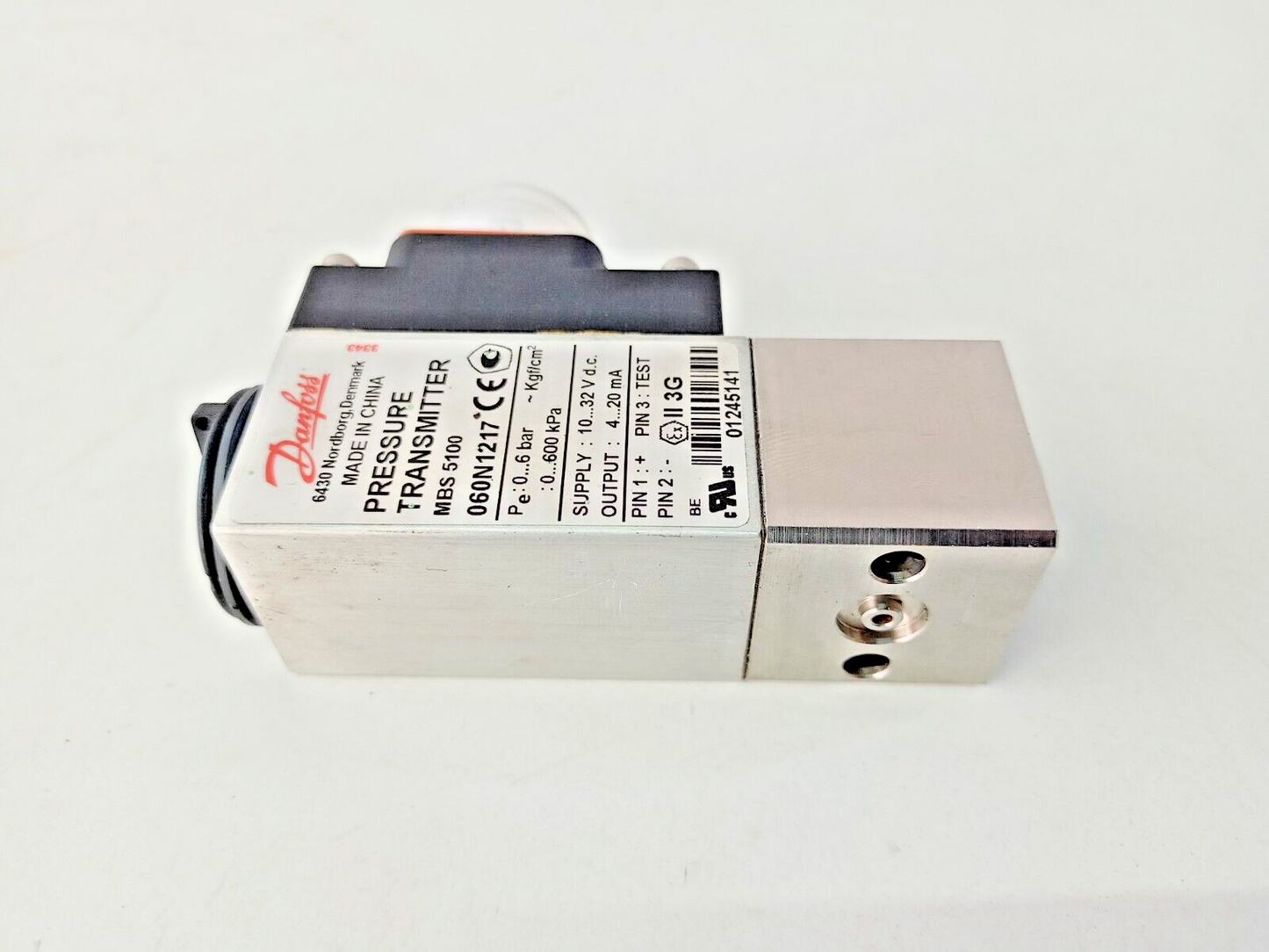 Danfoss MBS 5100 Pressure Transmitter MBS5100 060N1217 - NEW Free fast shipping