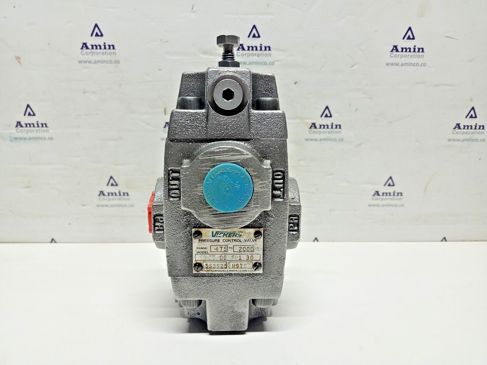 Vickers RCT 06 FP1 30 Hydraulic Pressure Relief valve Range: 475-2000 PSI