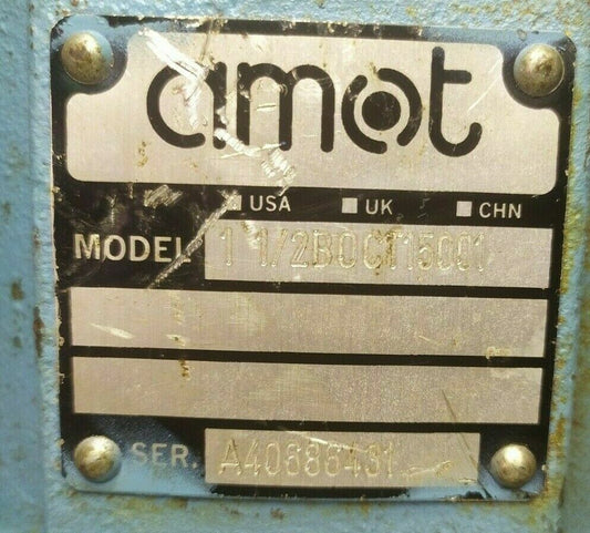 Amot 1 1/2BOCT15001 3-Way Thermostatic Control valve - NEW
