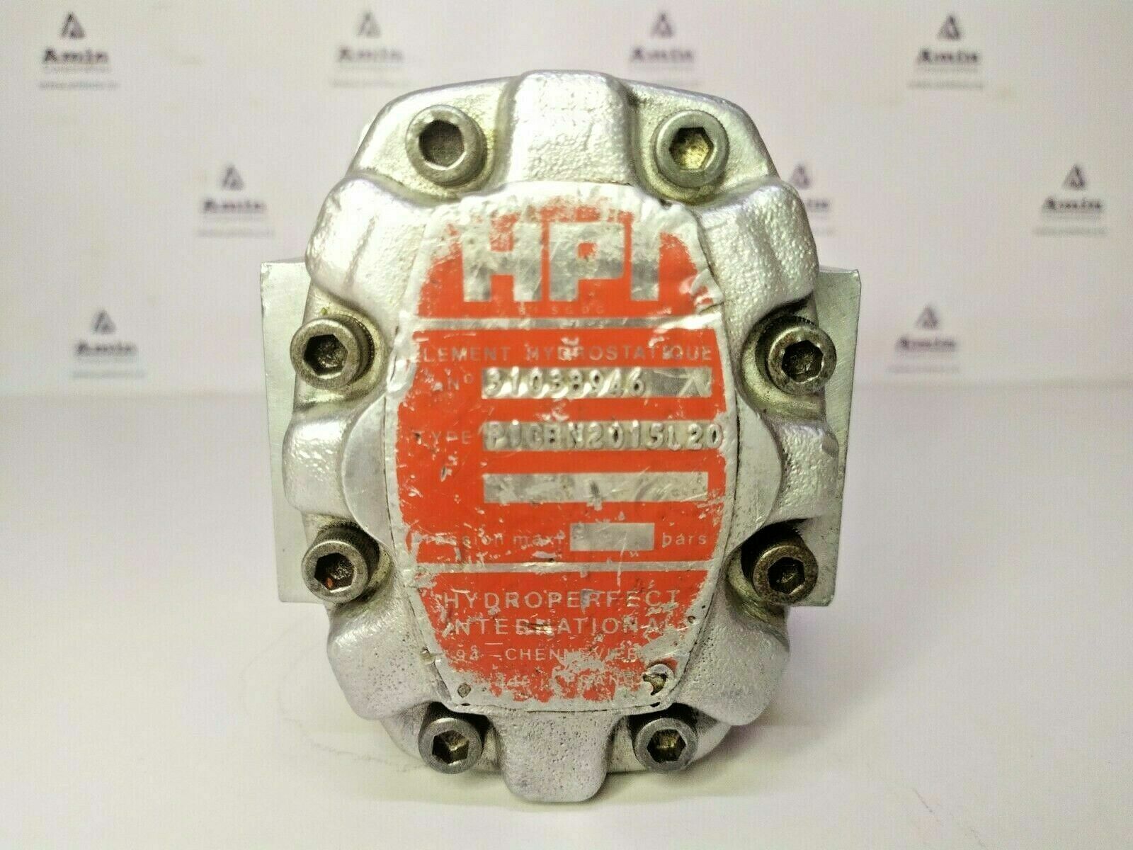 HPI Hydroperfect international P1CBN2015L20 hydraulic gear pump - TESTED PUMP