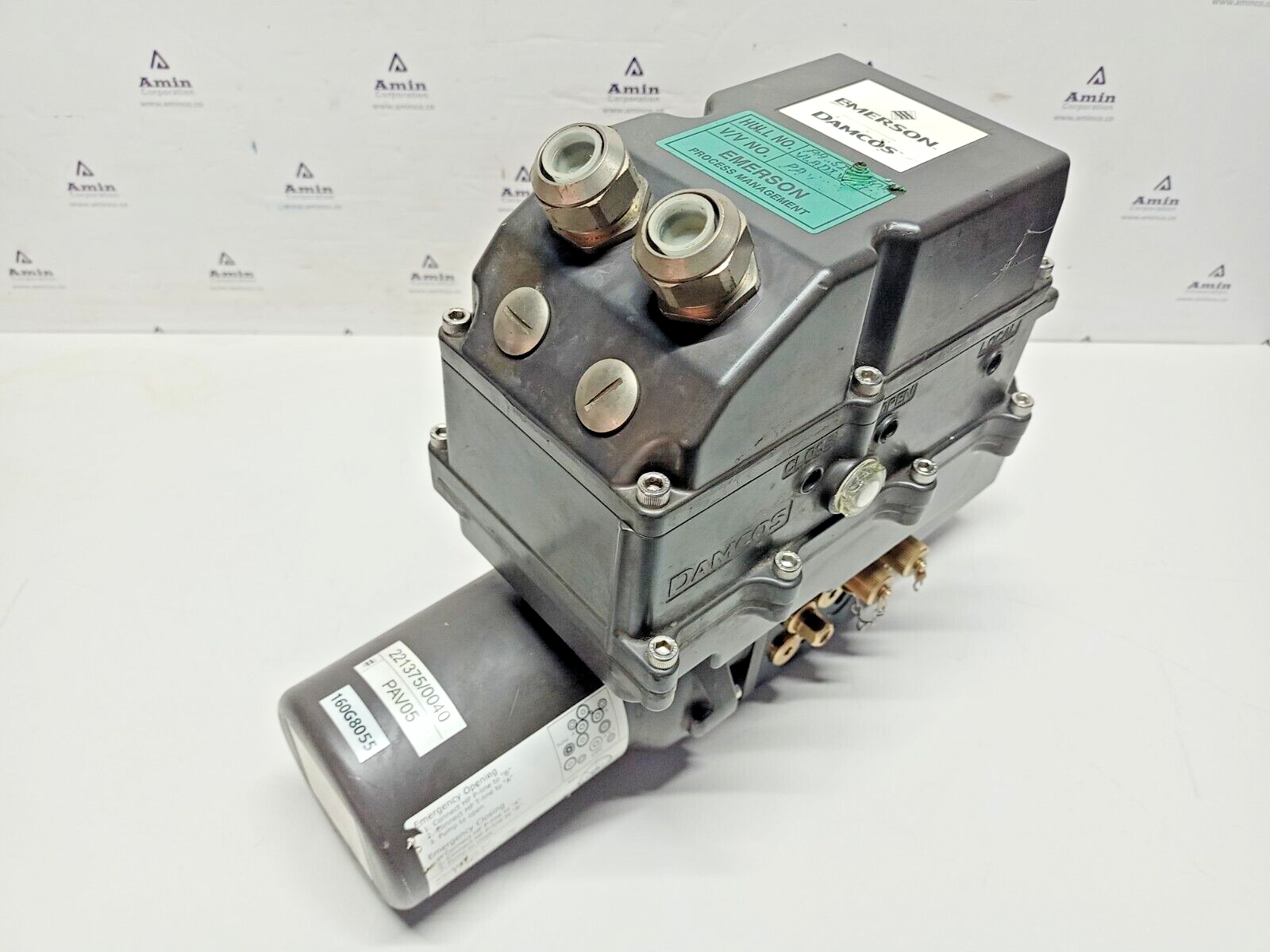 Damcos LPU plus-DD1-0.7S-T2-H2-BA-On/Off PAV05 with BRC 500-B1 actuator 160N1099