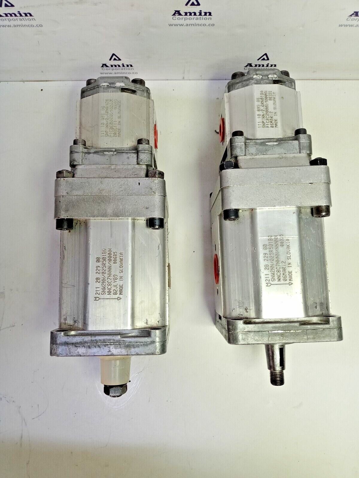 Sauer Danfoss SNW2NN/025R501BQ With SNP1NN/2.6RN01DA Double Hyd. gear pump