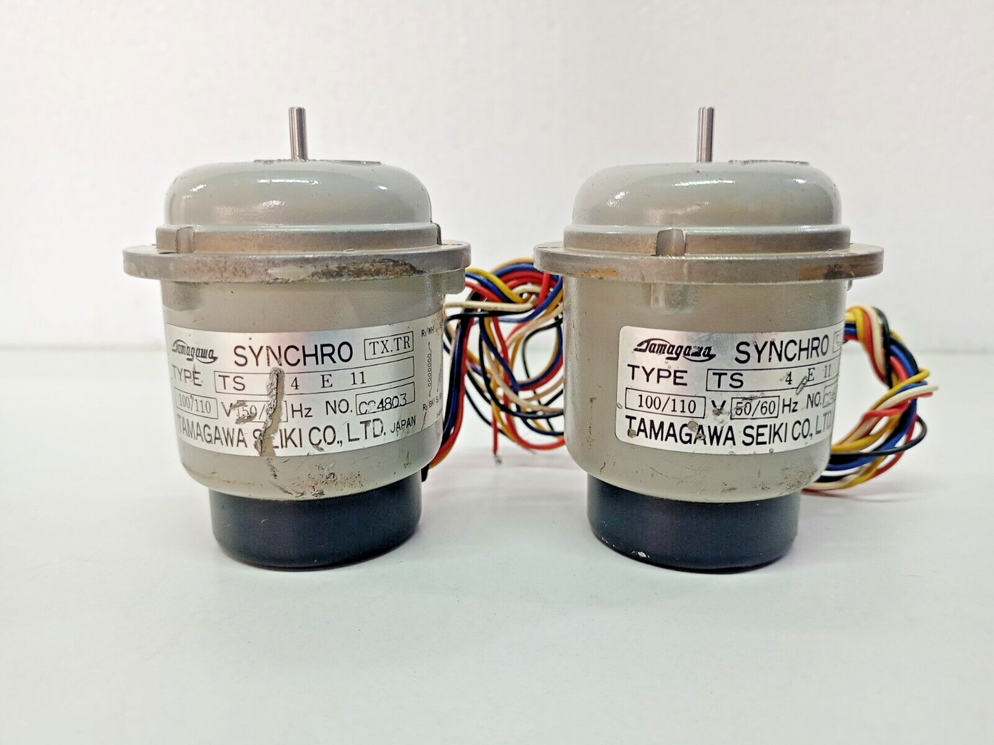 Tamagawa Synchro Motor TX.TR TS4E11 (100/110V 50/60Hz)