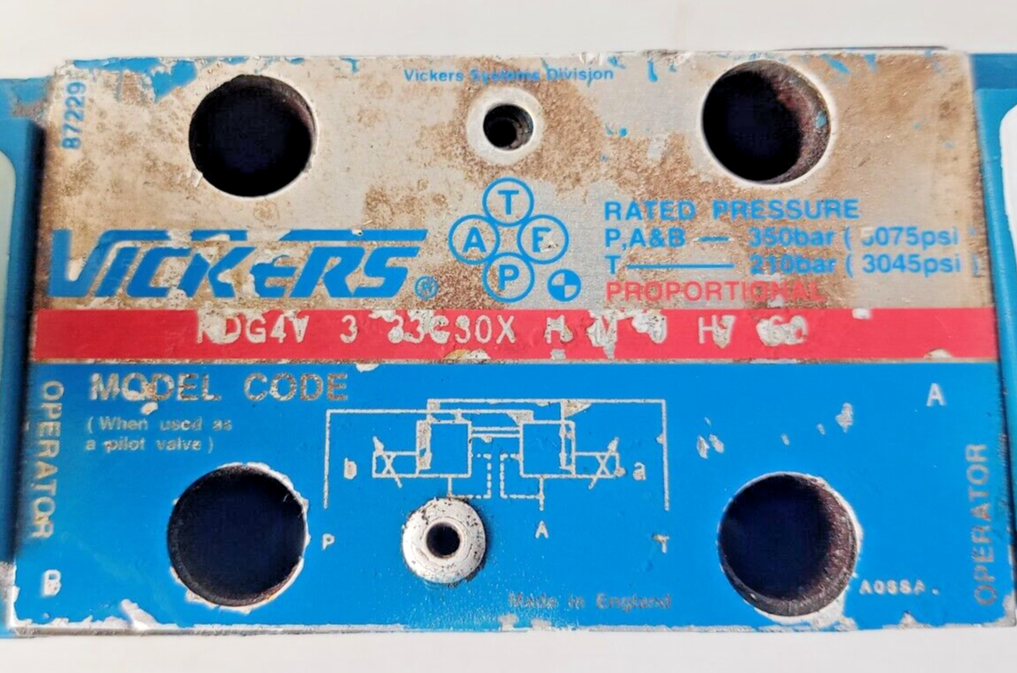 Eaton Vickers KDG4V 3 33C30X H M U H7 60 Hydraulic Proportional valve