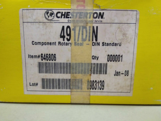 CHESTERTON 491/DIN ROTARY SEAL, Size: 100 mm - NEW