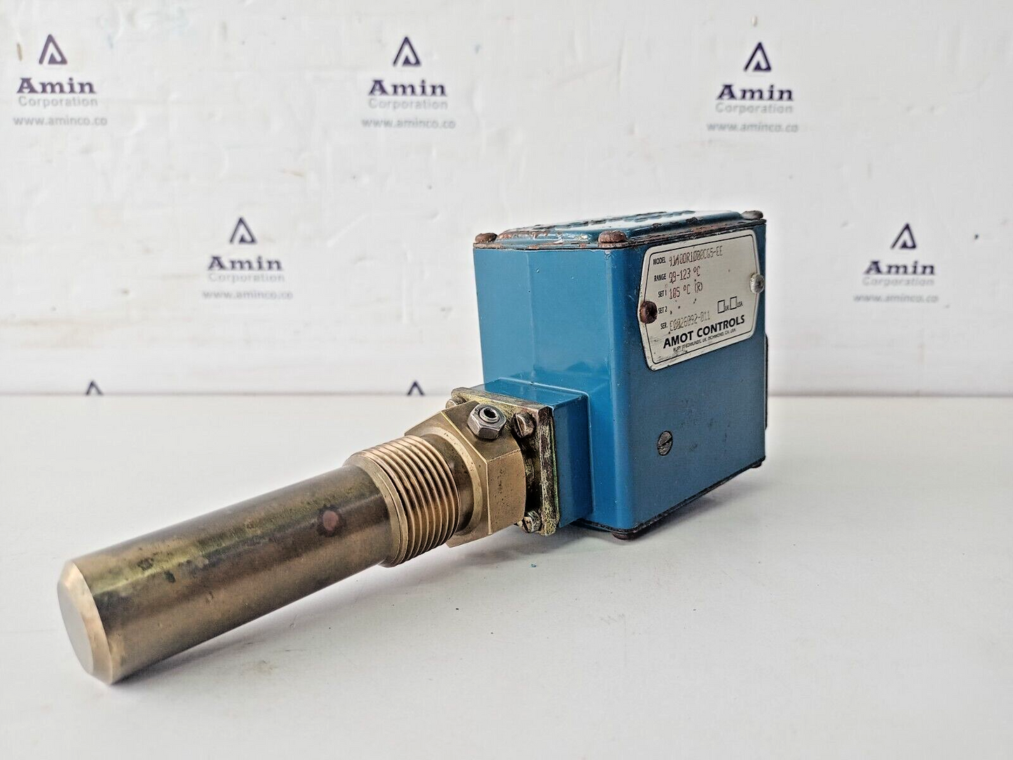 Amot Controls 4140DR1D00CG5-EE - New Unused Free fast ship Range:99-123° C
