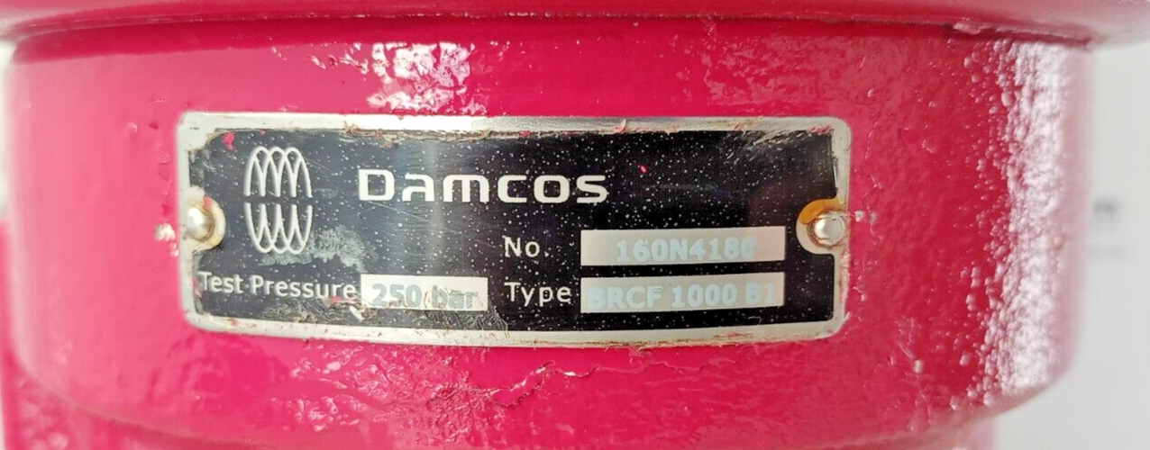 Damcos BRCF 1000-B1 Hydraulic Single-Acting Balanced Rotary Actuator 160N4180 #2