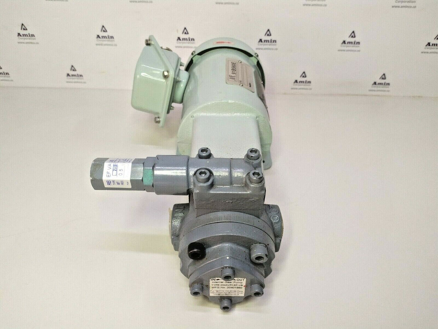 Fuji Techno 204AVFf-SF-VB Internal gear pump with Nidec FELQ-8T Induction Motor