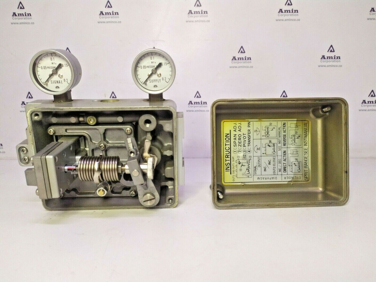 NS737S-D Nakakita Double acting lever type Positioner
