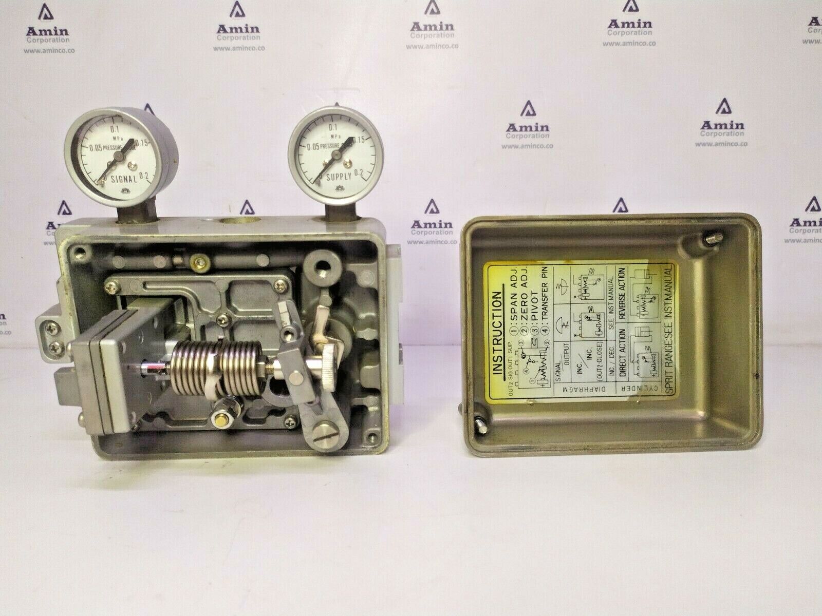 NS737S-D Nakakita Double acting lever type Positioner