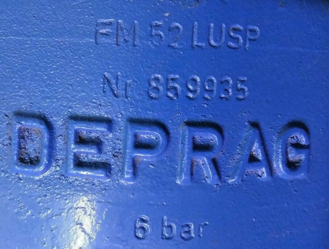 DEPRAG FM 52 LUSP Power line Air motor with hand lever valve