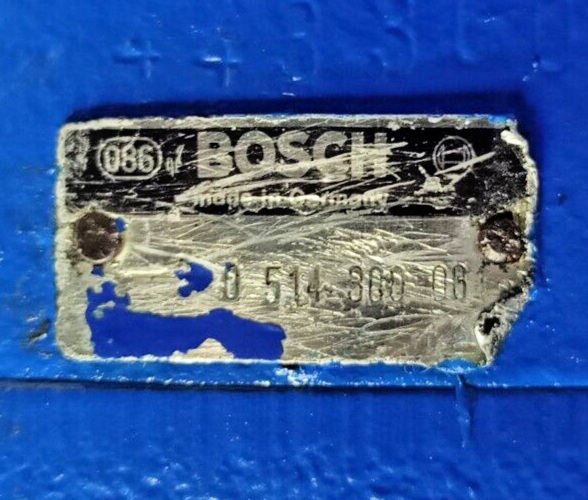 Bosch 0514 300 001 Hydraulic Radial Piston pump 0514300001 - PRESSURE TESTED