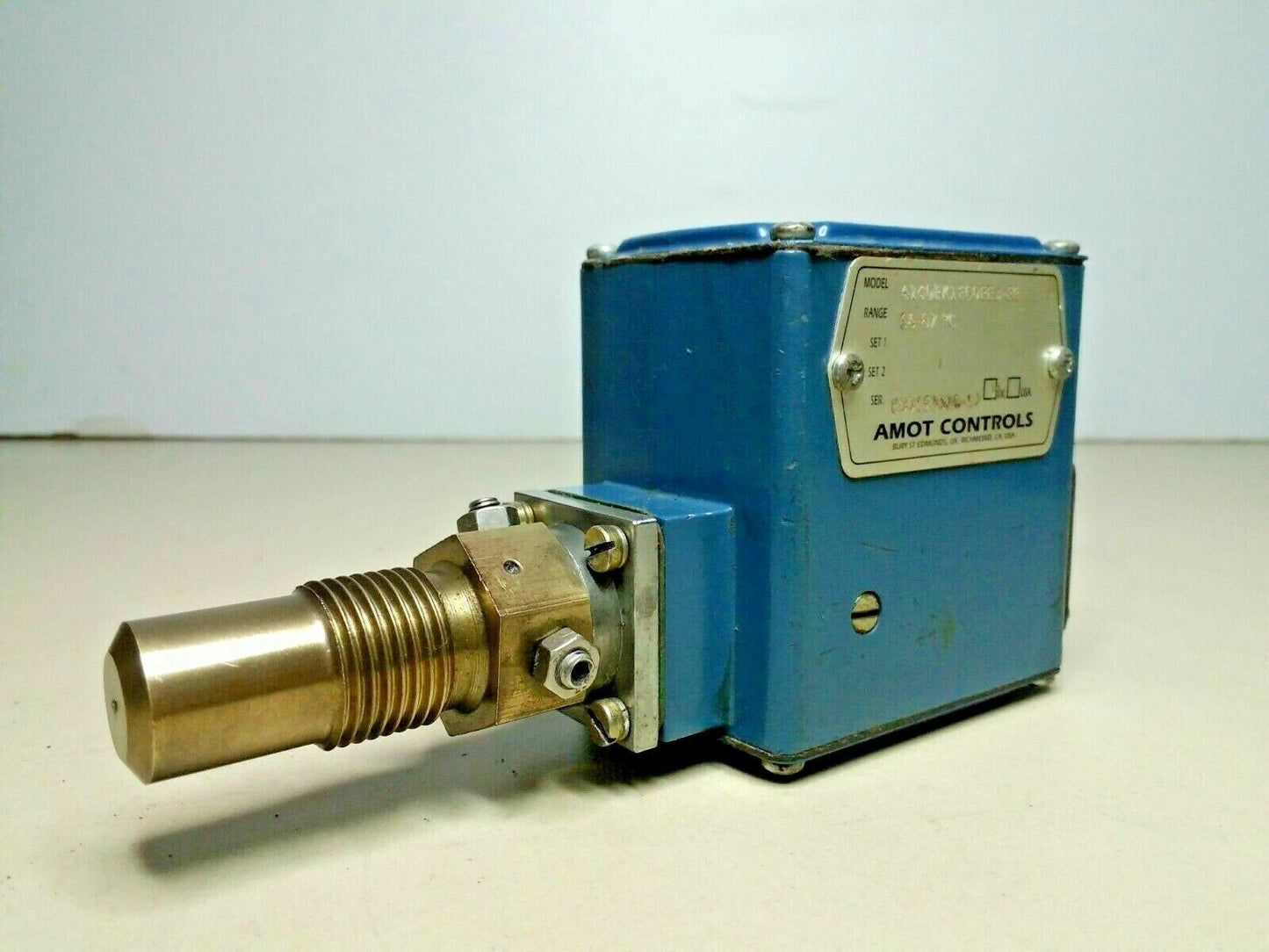 Amot Controls 4140EK1E00EE3-EE Range: 66-87 Deg. C