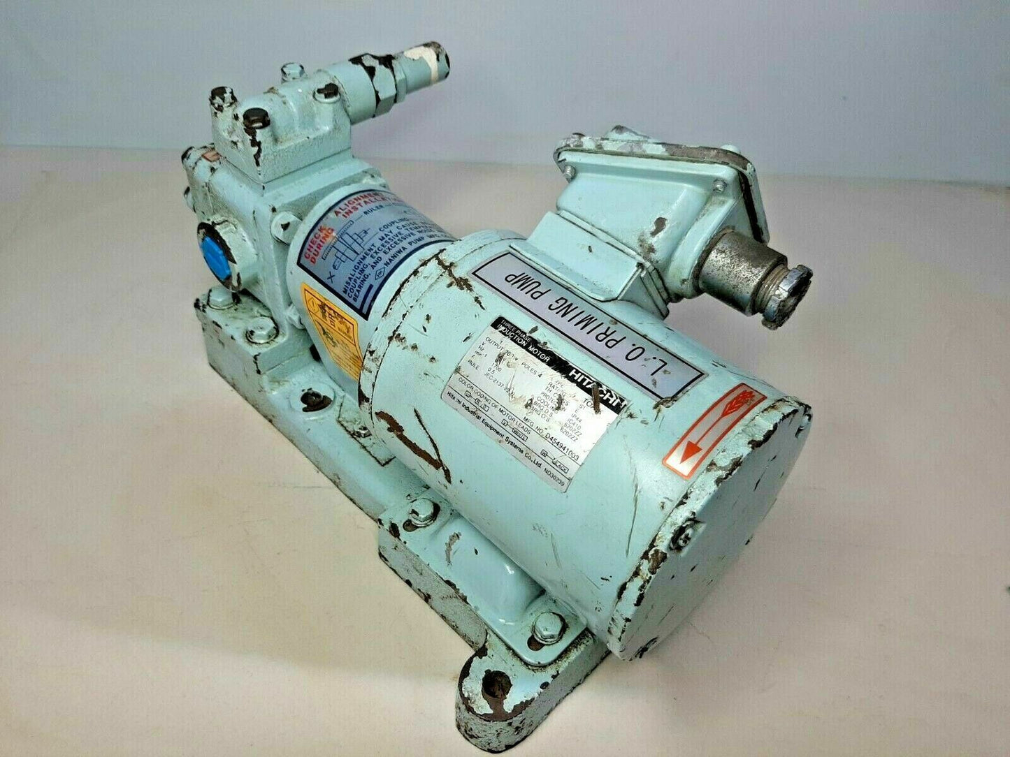 Naniwa pump TLGK-2-6L Rotary gear pump with motor Lubricating/ Fuel transfer