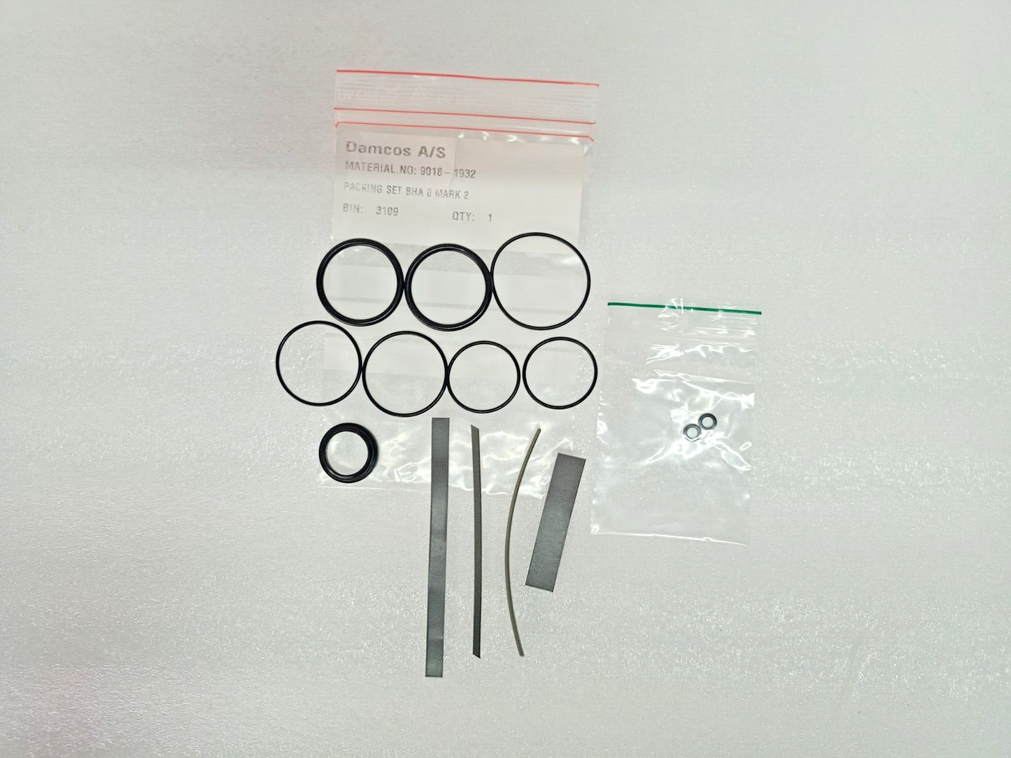 Damcos BHA0-MARK2 Actuator Packing set/Seal kit P/N: 9018-1932