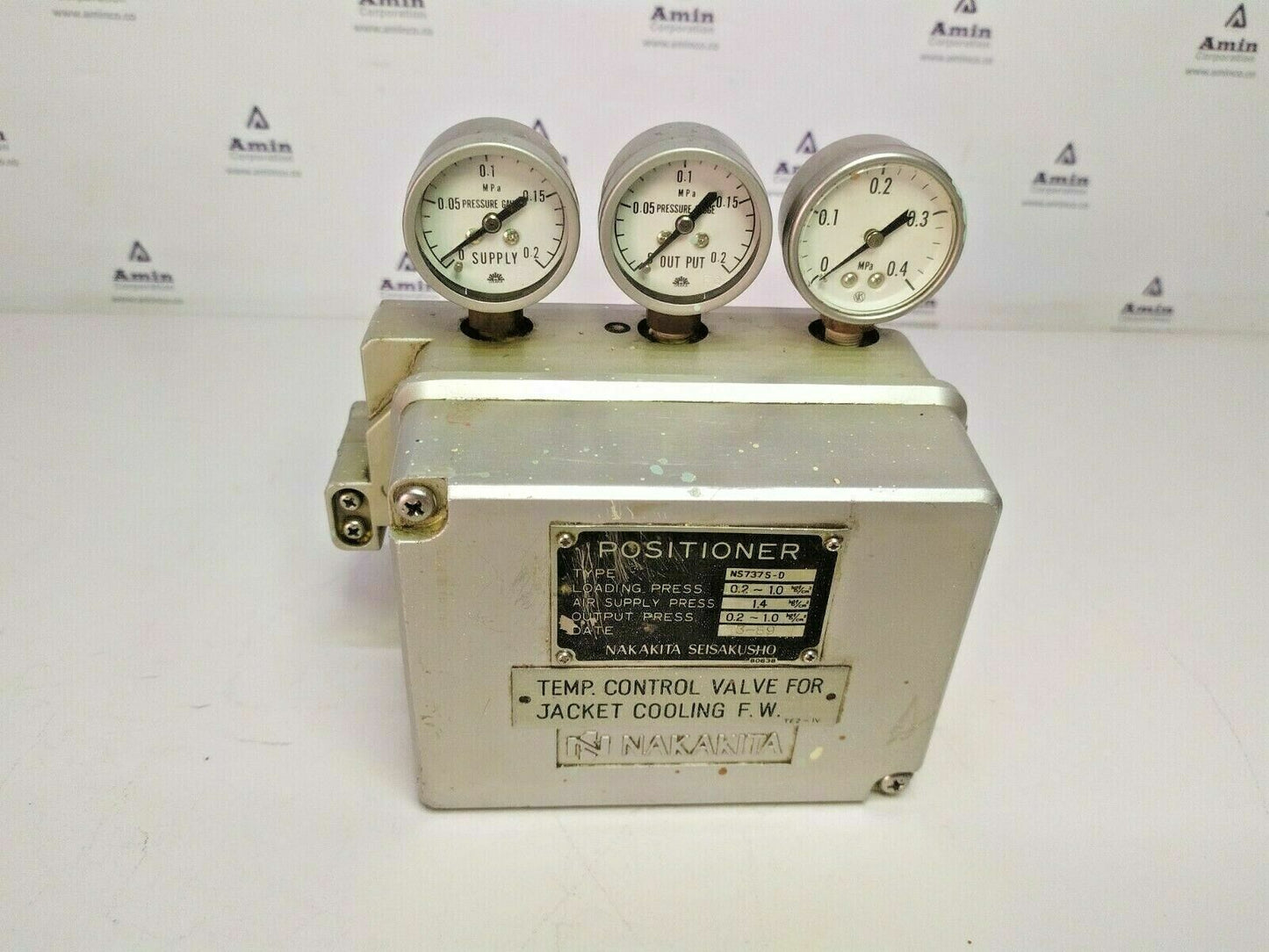 Nakakita NS737S-D Double acting lever type Positioner