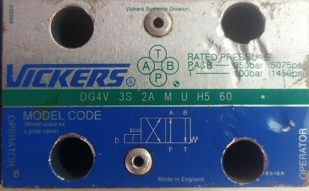 Vickers DG4V-3S-2A-M-U-H5-60 Directional Control valve