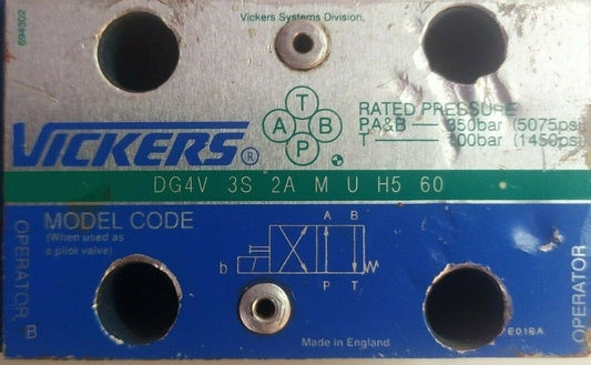 Vickers DG4V-3S-2A-M-U-H5-60 Directional Control valve