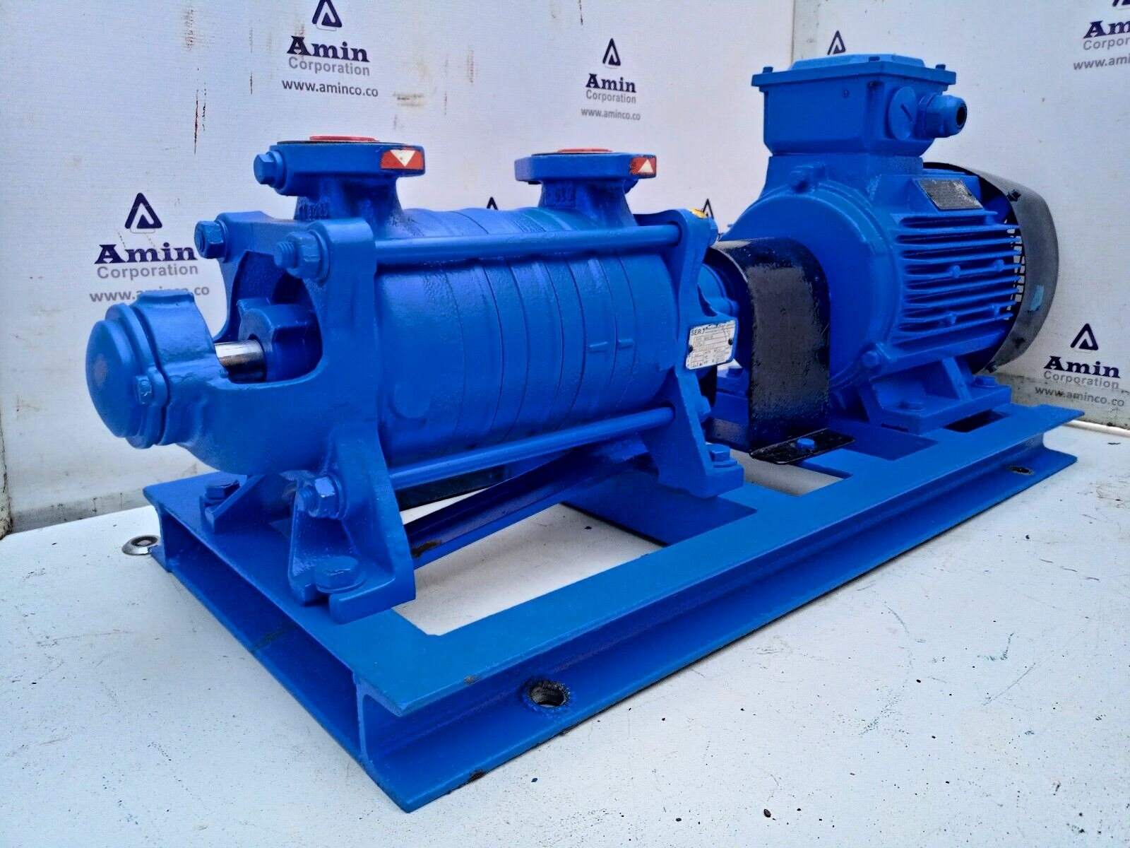 Sero SON 333WW Self priming Side channel pump with 4/4.8kw 1435-1720rpm motor