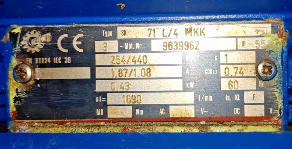 Allweiler SNBP 12.2 E11 P01 Progressive cavity single screw pump