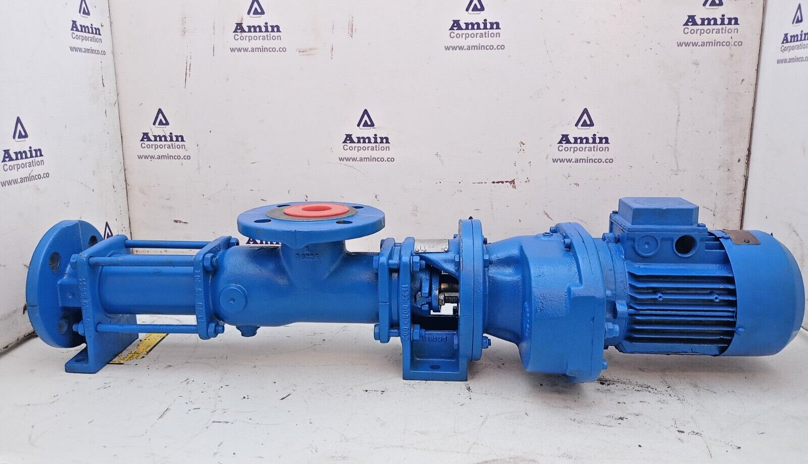 RWO Bremen Type: AEP 4 Single screw pump sludge pump complete