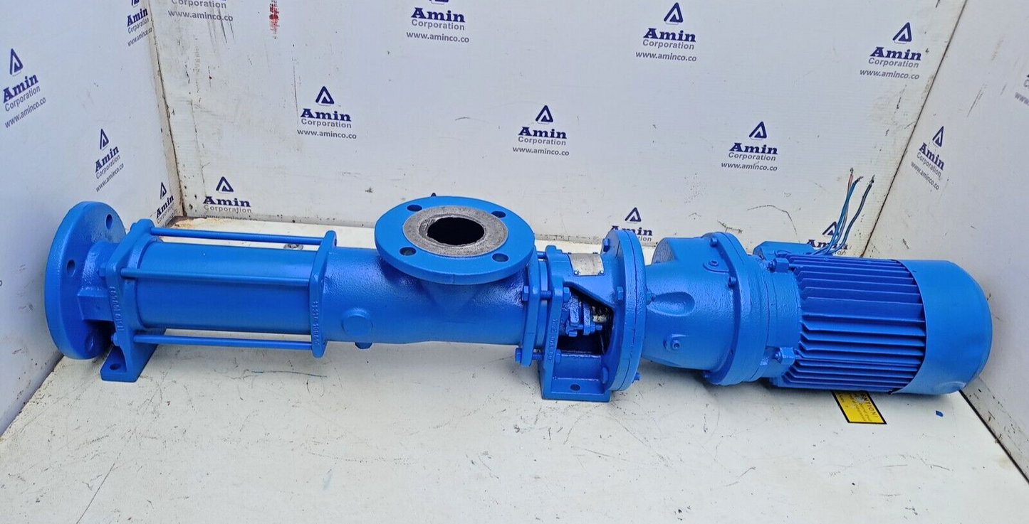 RWO Bremen Type: AEP 6 Single screw pump sludge pump complete