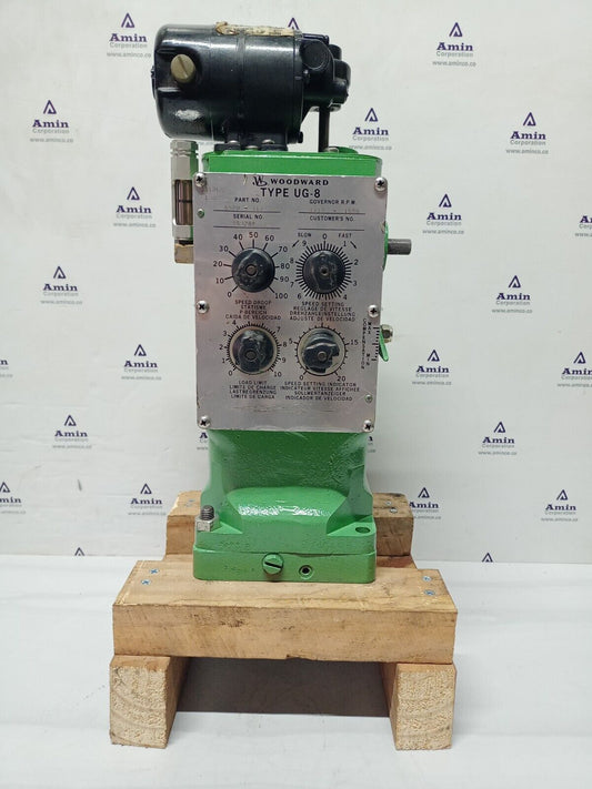 Woodward UG-8 Part No. 8520-312 Governor 1115-1550 rpm