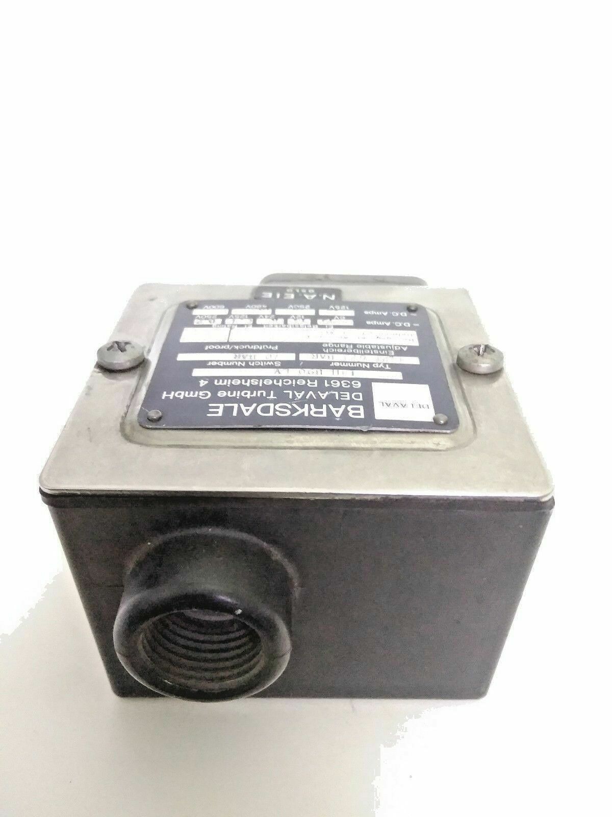 BARKSDALE TYPE: E1H-B90-LV Pressure switch - NEW