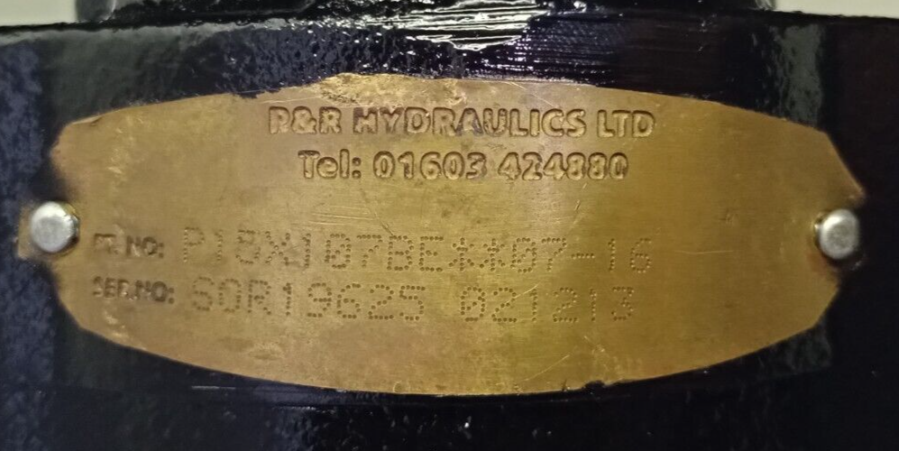 P&R Hydraulics P15X107BEXX07-16 Hydraulic gear pump