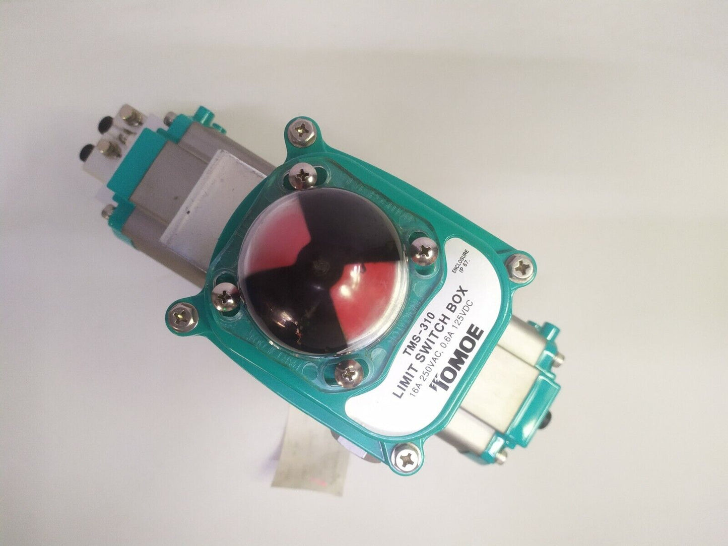 Tomoe T-DYNAMO T200 Pneumatic Actuator with TMS-310 Limit switch box - NEW