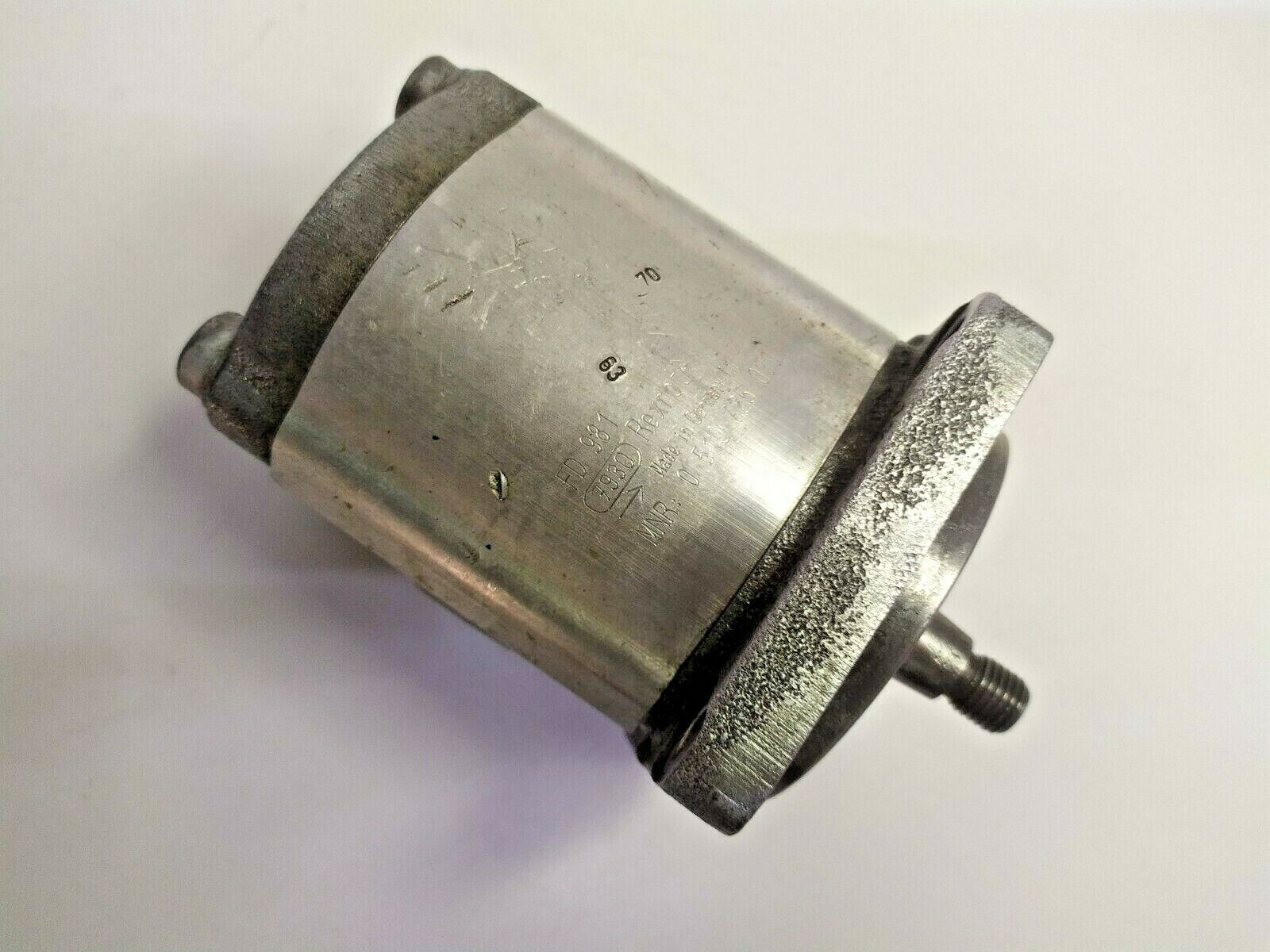 Rexroth 0510 725 030 Hydraulic gear pump Con. press. 250 bar - TESTED PUMP