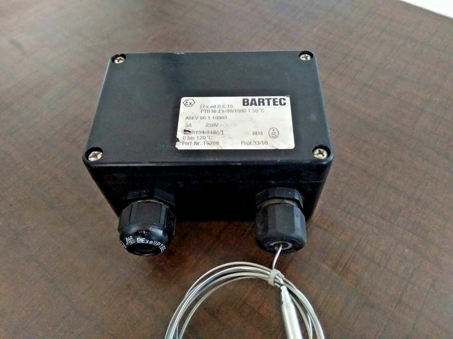 BARTEC 27-6154-1185/1 5A 250V - NEW