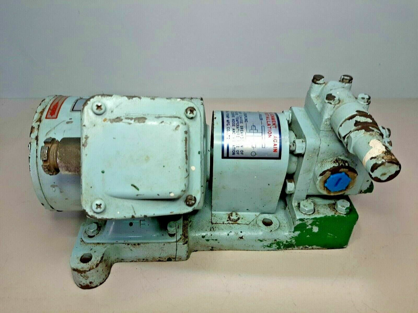 Naniwa pump TLGK-2-6L Rotary gear pump with motor Lubricating/ Fuel transfer